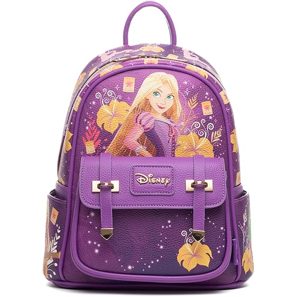 Amazon.co.jp: Loungefly Mini Backpack Tangled Rapunzel Swinging
